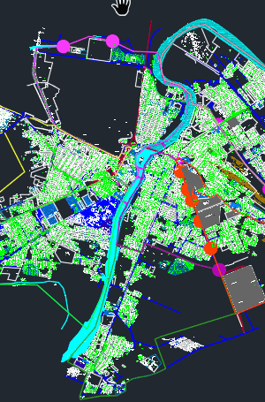 دانلود نقشه اتوکد شهر اهواز