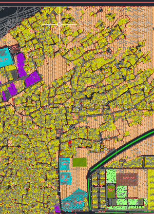 دانلود نقشه اتوکد طرح تفصیلی شهر بندرعباس