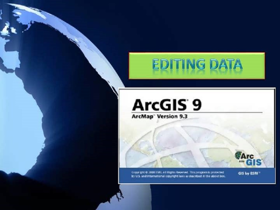 آموزش کار با بخش ادیتور (editor) در GIS