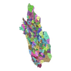 شیپ فایل دهستان های استان فارس 1399
