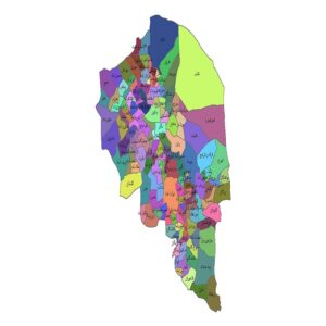 شیپ فایل دهستان های استان کرمان 1399