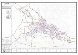 دانلود نقشه درجه بندی و عرض معابر شهر تبریز