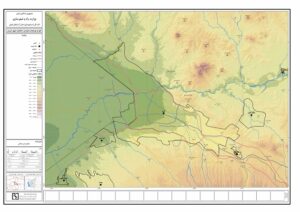 دانلود نقشه سطح بندی ارتفاعی شهر تبریز