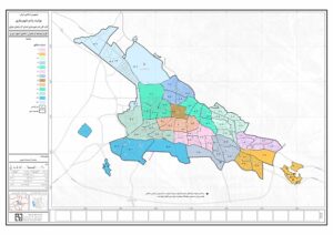دانلود نقشه محدوده تقسيمات شهری شهر تبریز