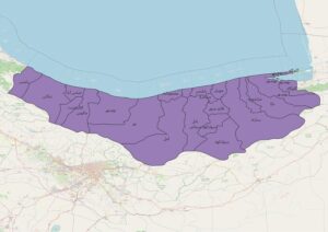 دانلود جدیدترین نقشه های تقسیمات کشوری استان مازندران 1401