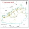دانلود جدیدترین نقشه شیپ فایل شبکه راههای استان سمنان 1402