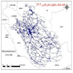 دانلود جدیدترین نقشه شیپ فایل شبکه راههای استان فارس 1402