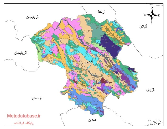 نقشه کاربری اراضی خوزستان