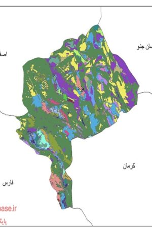 نقشه کاربری اراضی استان یزد