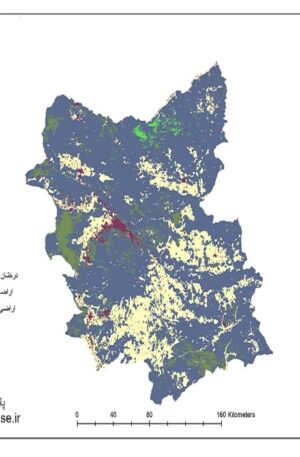 دانلود دقیق‌ترین نقشه شیپ فایل کاربری اراضی آذربایجان شرقی با دقت 10 متر
