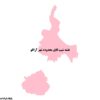 دانلود نقشه شیپ فایل محدوده شهر آراللو