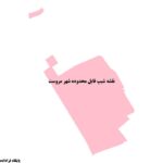 دانلود نقشه شیپ فایل محدوده شهر مروست