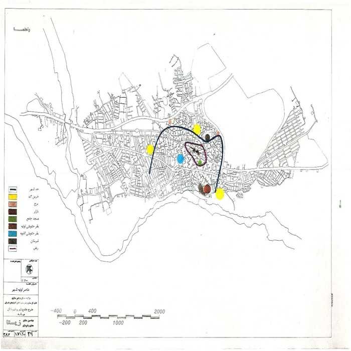 دانلود طرح جامع شهرمیانه 1374 + آلبوم نقشه ها