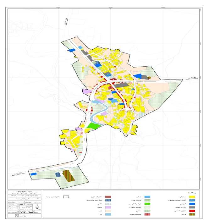 دانلود طرح جامع و تفصیلی شهر تازه کند 1392 + آلبوم نقشه ها