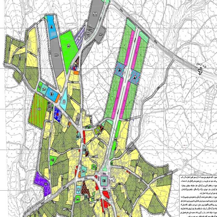 دانلود طرح جامع – تفصیلی شهر فخرآباد 1390 + آلبوم نقشه ها