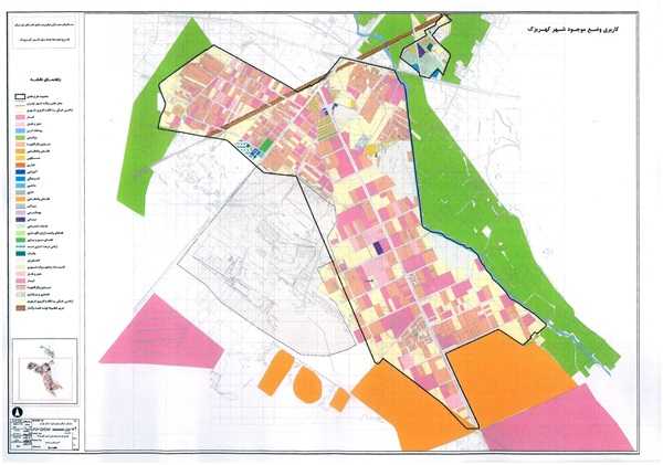 دانلود طرح توسعه و عمران (جامع) شهرکهریزک 1386 + آلبوم نقشه ها