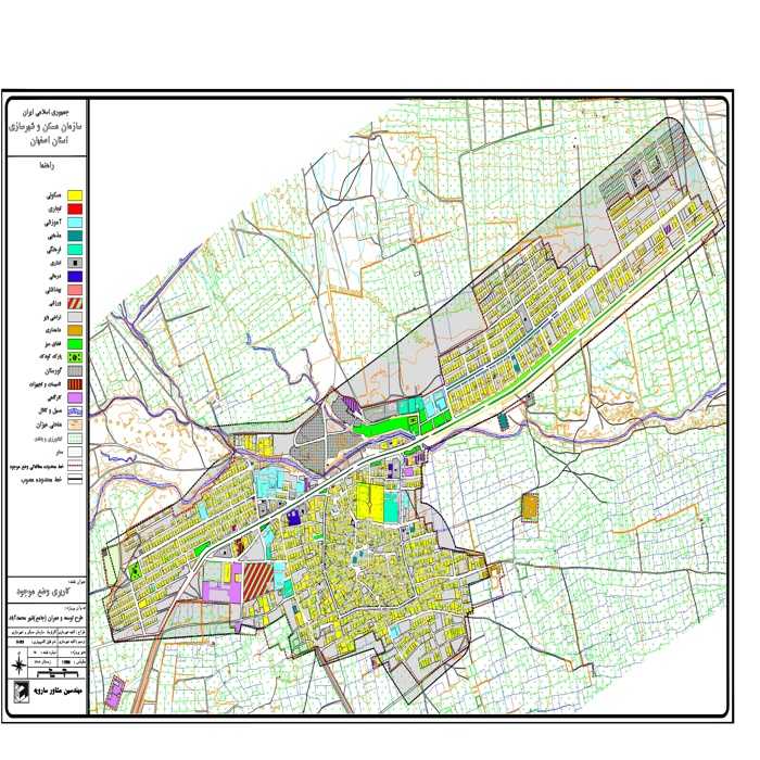دانلود طرح توسعه و عمران (جامع) شهر محمدآباد 1389 + آلبوم نقشه ها