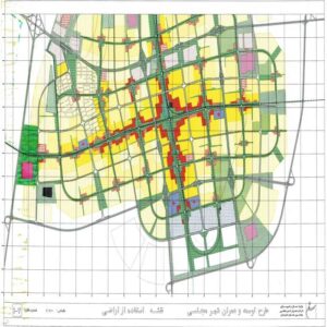 دانلود طرح توسعه و عمران (جامع) شهر جدید مجلسی 1371 + آلبوم نقشه ها