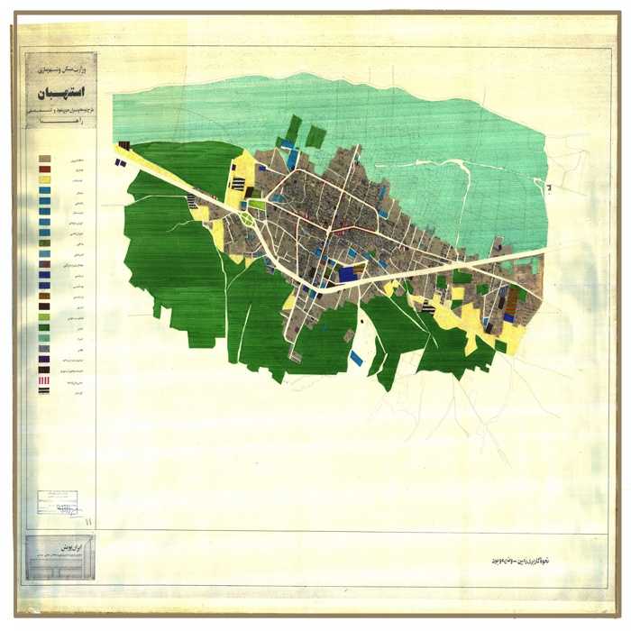 دانلود طرح جامع و تفصیلی شهر استهبان + آلبوم نقشه ها