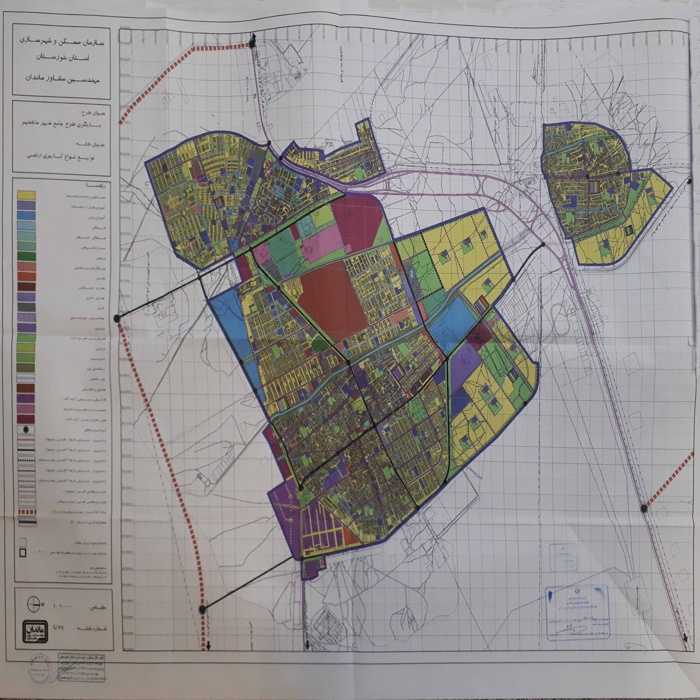 دانلود  آلبوم نقشه ها بازنگری طرح جامع شهر ماهشهر